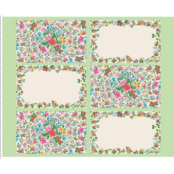 Monthly Placemats 2 August Placemat Panel Riley Blake Designs